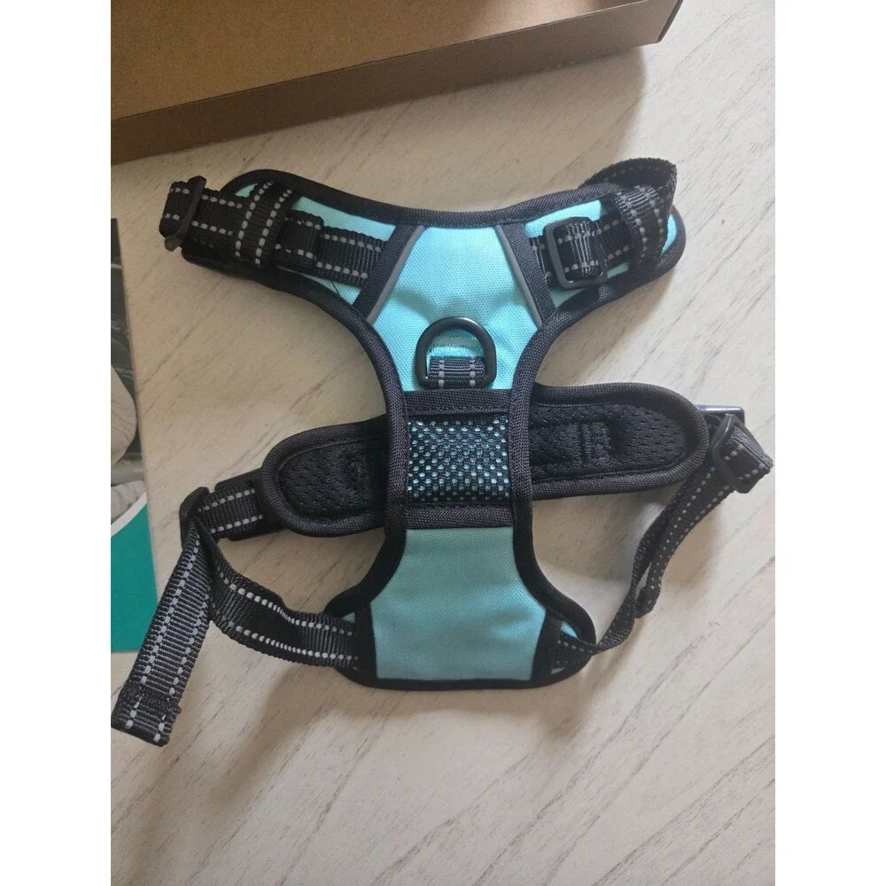 PoyPet No Pull Dog Adjustable Vest Soft Padded Reflective Harness Size S
